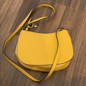 yellow purse